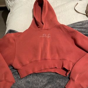 Vitality cropped hoodie